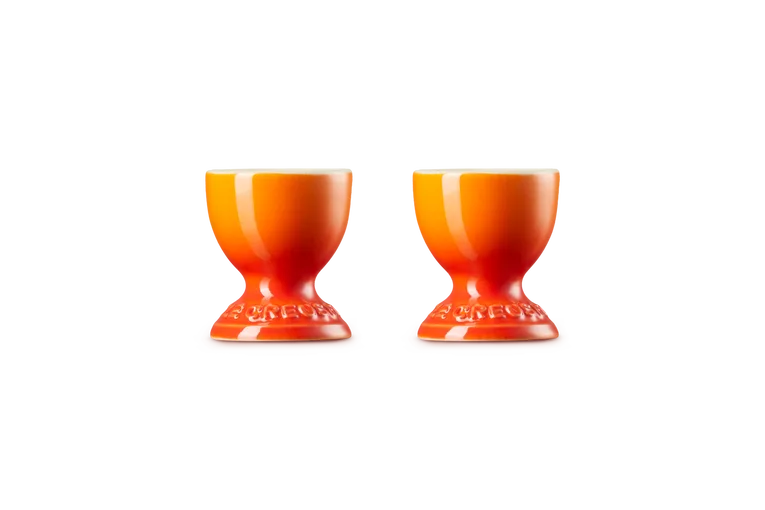 Подставки для яиц Le Creuset, набор 2 шт, диаметр 5,3 см, 0,04 л, пламенный оранжевый