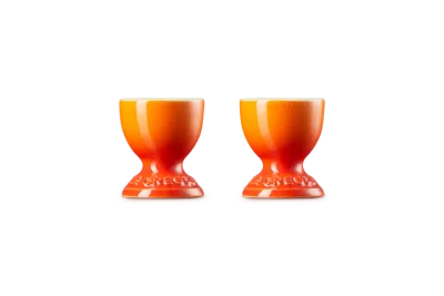 Подставки для яиц Le Creuset, набор 2 шт, диаметр 5,3 см, 0,04 л, пламенный оранжевый