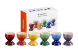 Подставки для яиц Le Creuset Rainbow из каменной керамики, набор 6 шт, разноцветные — фото 1