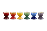 Подставки для яиц Le Creuset Rainbow из каменной керамики, набор 6 шт, разноцветные — фото 2