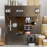 Стакан складной силиконовый Lekue TO GO 0,35 л, розовый, с крышкой и ручкой — фото 5