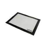 Коврик для раскатки теста и выпечки Lekue Gourmet 40 x 30 см, силикон Platinum, белый и чёрный — фото 1