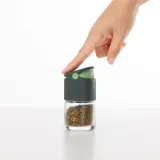Банки для специй стеклянные Lekue с дозирующими крышками, набор 4 шт, 5,2 x 5,2 x 9,2 см — фото 6