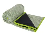 Скатерть для пикника Les Jardins de la Comtesse Apple Green Gingham 280 × 140 см, хлопок с водонепроницаемой основой, светло-зелёная клетка — фото 2