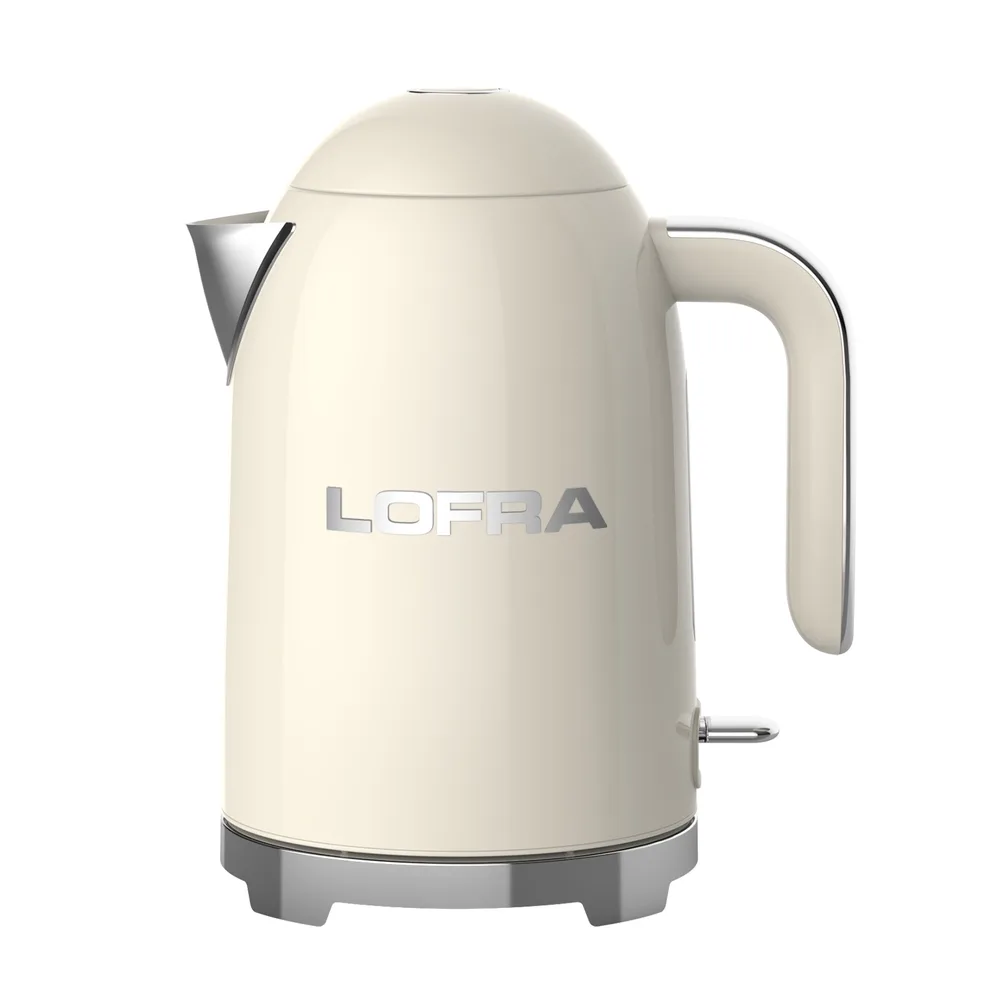 Электрочайник Lofra Goccia ретро 1,7 л, 1850–2200 Вт Avorio