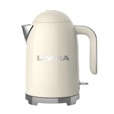Электрочайник Lofra Goccia ретро 1,7 л, 1850–2200 Вт Avorio