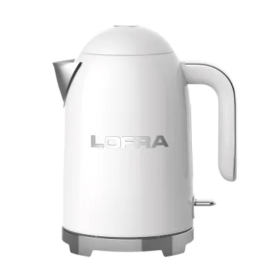 Электрочайник Lofra Goccia ретро 1,7 л, 1850–2200 Вт Bianco Perla