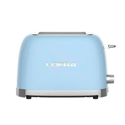 Тостер двухместный Lofra Tostato ретро 685–815 Вт Azzurro