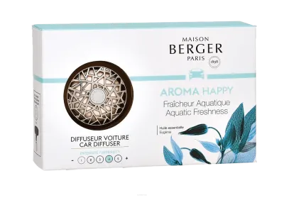 Автомобильный диффузор Maison Berger Paris Aroma Happy со сменным блоком