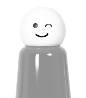 Крышка сменная Lund London Skittle Wink для бутылок Mini, Original, Jumbo, белая, подмигивающий смайлик