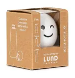 Крышка сменная Lund London Skittle Wink для бутылок Mini, Original, Jumbo, белая, подмигивающий смайлик — фото 2