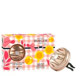 Автомобильный диффузор Maison Berger Paris Festival с блоком Fruity Sun фруктовое солнце