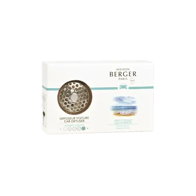 Автомобильный диффузор Maison Berger Paris Honey Comb с блоком Океанский бриз Ocean Breeze
