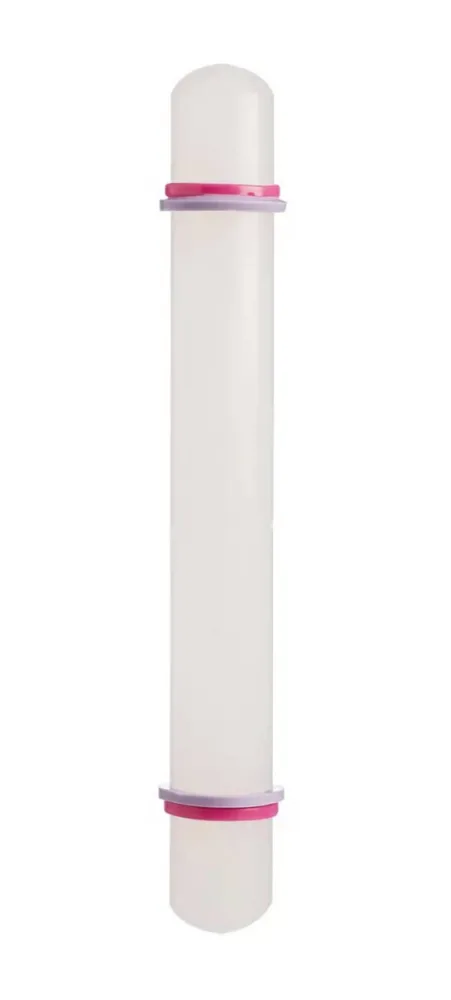 Маленькая скалка для глазури Mason Cash из пластика, белая, 23 x 2,7 см, можно мыть в посудомоечной машине