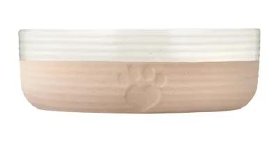 Миска для животных Mason Cash Heart Paw 18 см, 900 мл, кремово-бежевая