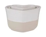 Набор мерных чашек Mason Cash Rustic Charm, 3 шт, каменная керамика, 1 чашка, 1/2 и 1/4, кремовые — фото 1