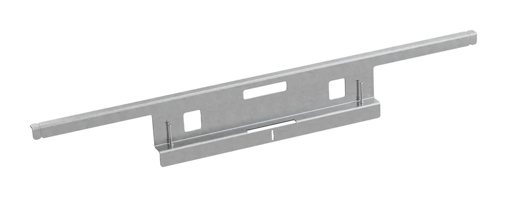 Угловая планка Miele DWL 80 для системы Downdraft DAD 4x40, серебристая
