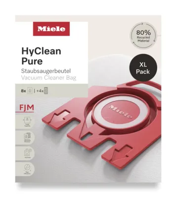 Мешки для пылесоса Miele HyClean Pure FJM XL, 8 шт., с фильтрами