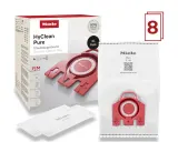 Мешки для пылесоса Miele HyClean Pure FJM XL, 8 шт., с фильтрами — фото 2