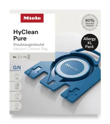Мешки для пылесоса Miele HyClean Pure GN XL, 8 шт., и фильтр HEPA AirClean SF-HA 50