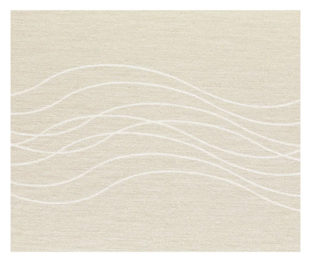 Чехол Miele BT Waves для вала гладильной машины, 100% хлопок, серо-коричневый с белыми волнами