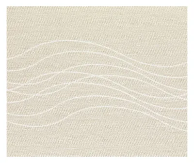 Чехол Miele BT Waves для вала гладильной машины, 100% хлопок, серо-коричневый с белыми волнами