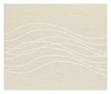 Чехол Miele BT Waves для вала гладильной машины, 100% хлопок, серо-коричневый с белыми волнами — фото 1
