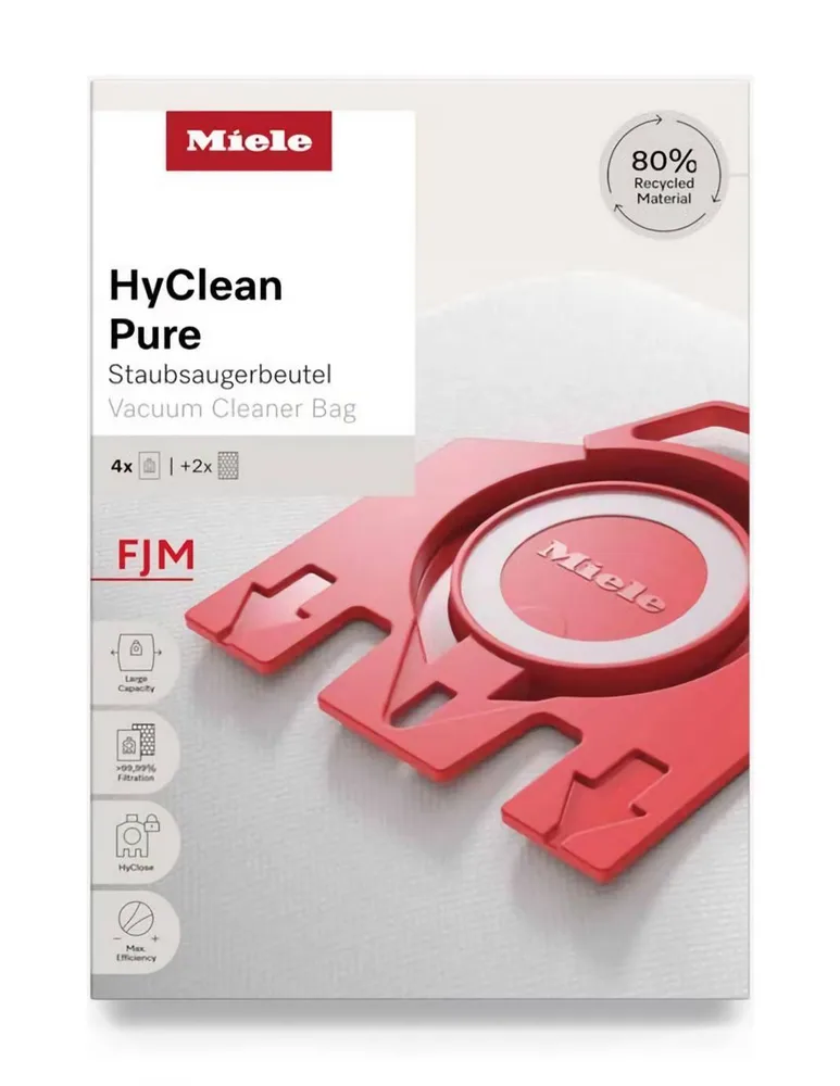 Мешки для пылесоса Miele HyClean 3D Efficiency FJM, 4 шт. и 2 фильтра