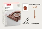 Мешки для пылесоса Miele HyClean Pure CO, 4 шт., с выпускным фильтром, для Guard M1 — фото 3