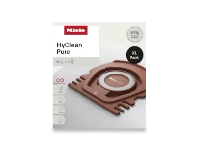 Мешки для пылесоса Miele HyClean Pure CO XL, 8 шт., с 2 выпускными фильтрами, для Guard M1