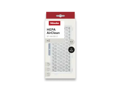 Фильтры HEPA для пылесоса Miele AirClean SF-HA 50-2, 2 шт., упаковка XL