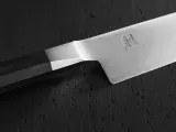 Японский нож Santoku Miyabi 4000FC 18 см, сталь FC61, рукоятка из дерева Pakka — фото 3