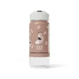 Термобутылка детская Monbento Twisty Cinnamon Fox с трубочкой и отсеком для перекуса, 0,42 л — фото 1
