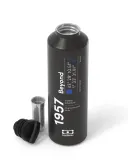 Термобутылка Monbento Steel Beyond 0,5 л, чёрная, нержавеющая сталь 18/8, с заварником для чая — фото 2