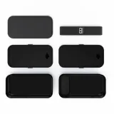 Ланч-бокс Monbento Bento Original Black Onyx, 1 л (2 камеры по 0,5 л), чёрный — фото 2