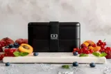 Ланч-бокс Monbento Bento Original Black Onyx, 1 л (2 камеры по 0,5 л), чёрный — фото 7