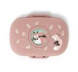 Ланч-бокс детский Monbento Gram Graphic Fox 600 мл, с лисичкой, пыльно-розовый — фото 3