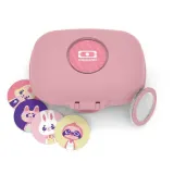 Ланч-бокс детский Monbento Gram Pink Blush 600 мл, розовый — фото 3