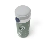 Термобутылка детская Monbento Pop Raccoon 0,36 л, зелёная, с енотами, спортивная крышка — фото 2