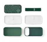 Ланч-бокс Monbento Bento Original Made in France Graphic Jungle, 1 л, зелёный — фото 3