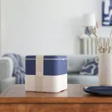 Ланч-бокс Monbento Bento Square Made in France Blue Natural 1,7 л, тёмно-синий с кремовым — фото 7