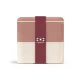 Ланч-бокс Monbento Bento Square Made in France Rose Moka 1,7 л, кремовый и цвета moka — фото 2