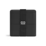 Ланч-бокс Monbento Bento Square Made in France Black Onyx 1,7 л, чёрный — фото 2