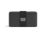 Ланч-бокс Monbento Bento Square Made in France Black Onyx 1,7 л, чёрный — фото 3