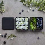 Ланч-бокс Monbento Bento Square Made in France Black Onyx 1,7 л, чёрный — фото 7