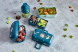 Ланч-бокс детский Monbento Gram Cosmic Blue 600 мл, с космическим узором, синий — фото 4