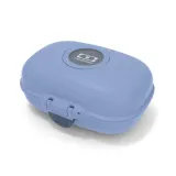 Ланч-бокс детский Monbento Gram Blue Infinity 600 мл, с силиконовыми уплотнителями, синий — фото 1
