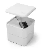 Дорожные столовые приборы Monbento Slim Box Black Onyx в футляре: ложка, вилка, нож, нержавеющая сталь, серебристо-чёрные — фото 5