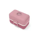 Ланч-бокс детский Monbento Tresor Pink Blush 0,8 л, три контейнера, розовый с белым — фото 1