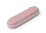Дорожный набор столовых приборов Monbento Slim Nest Pink в футляре на молнии, ложка, вилка, нож, розовый — фото 3